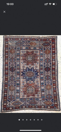 Antique shirvan rug - shirvan,
