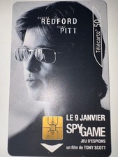 TÉLÉCARTE 50 - BRAD PITT - PSY GAME -
