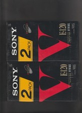 LOT 2x2 Cassettes Video VHS