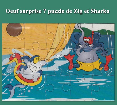 Oeuf surprise puzzle - oeuf,