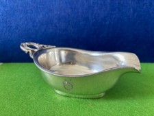 sauciere metal argenté