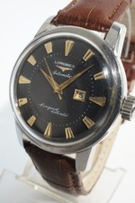 LONGINES CONQUEST CALENDAR AUTOMATIQUE EN ACIER, CALIBRE 19ASD, 1957