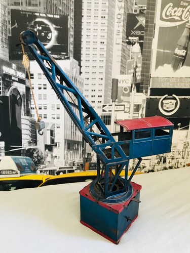 Joustra grue portuaire - grue, bleue