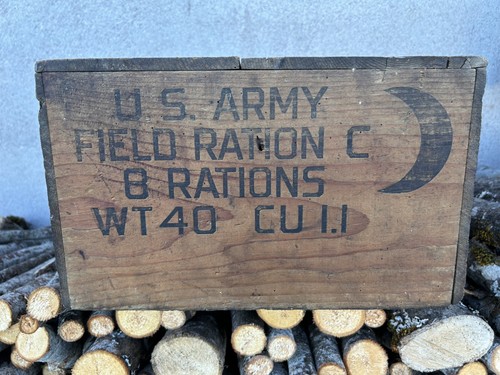 Caisse ration ww2 - ration,