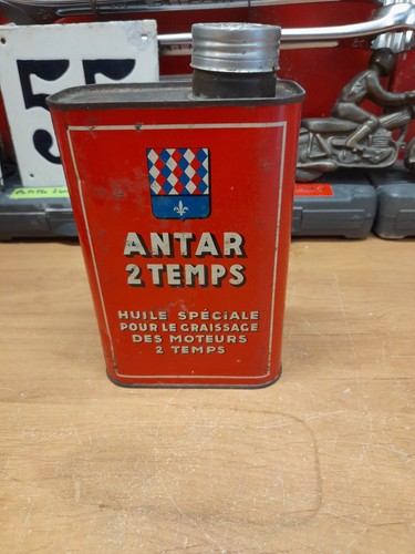 Ancien bidon huile vide - ancien,