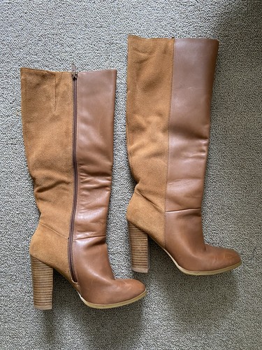 Bottes femme marron - , bicolore