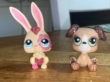 PETSHOP LAPIN PAILLETE N°2147  Et Boxer Paillette