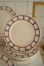 Lot Assiette basque lave vaisselle  6spt24