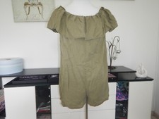 Combi-short "Zara" taille L Le kaki est plus joli en vrai Se porte ample TBE