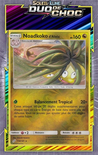 Noadkoko alola - noadkoko, d'alola