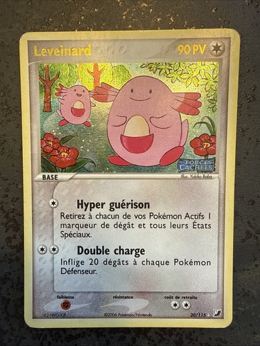 Carte pokémon leveinard - pokémon,