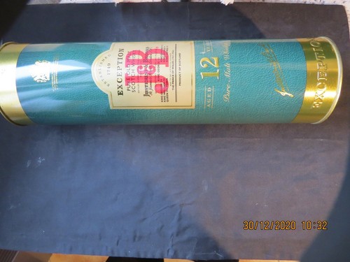 Boite fer whisky 12 ans - boite, b