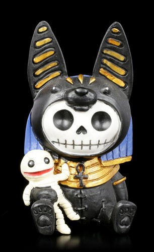 Furrybones figurine anubis - figurine,