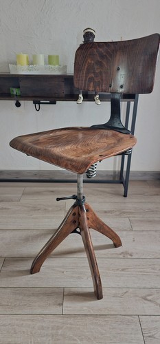 Chaise industrielle margarete - chaise,