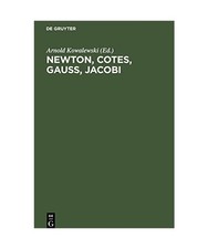 Newton, Cotes, Gauss, Jacobi