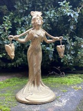 Statuette Art Nouveau Femme