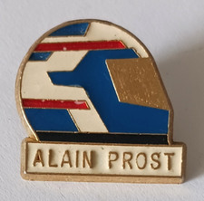 pin Alain Prost casque