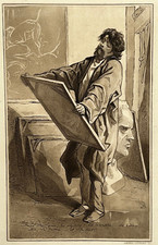 PAUL GAVARNI Gravure EAU FORTE