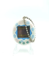Tamagotchi Original P1/P2 White w/ spirals Bandai 1997 Virtual pet