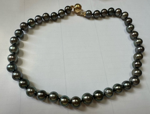 Collier perles tahiti - de,