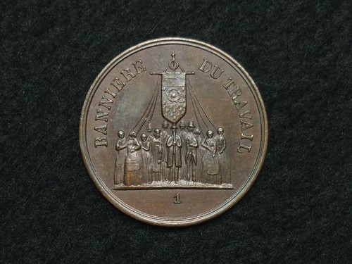 Medaille 28mm bannière - medaille,