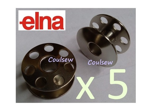 Elna sewing machine - elna, bobbins