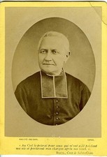 Le curé Sainte Croix à Reuil par Joguet Frères Lyon, PHOTO CABINET 1890