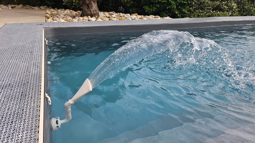 Fontaine piscine jets - , multiple