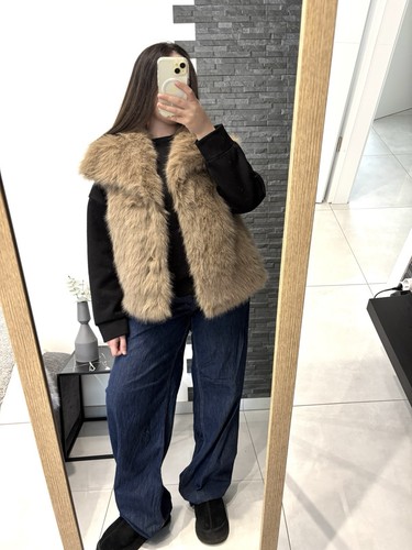 Fausse fourrure sans manche - fourrure,