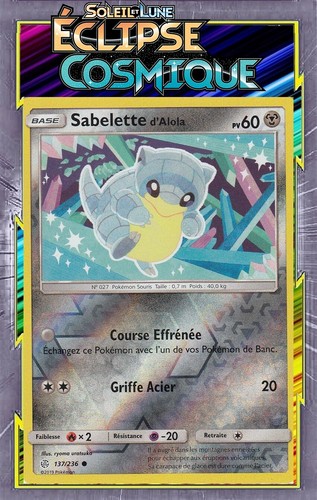 Sabelette alola reverse - d'alola,