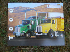 WSI CONRAD MINITRUCKS NZG KENWORTH T 800 DOCUMENTATION COMMERCIALE  MINT 