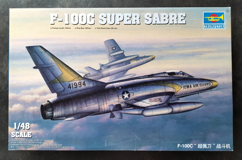 100c super sabre - super, 1/48