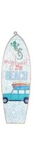 Plaque planche de surf, déco