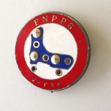 Très rare Médaille de Patinage Glace - FNPPG - UNEGA -Médaille de mérite Fraisse