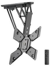 TV Support Motorisé Avec Ir Télécommande Pliant Montage au Plafond pour TV LCD