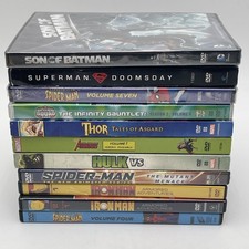 Marvel DC Animated DVD Lot of