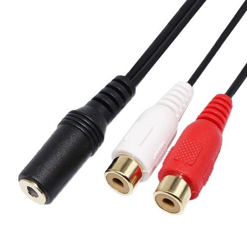 5mm stereo female to 2 - x,