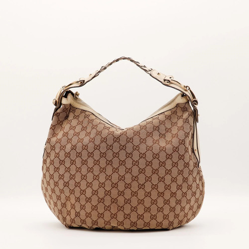 Sac gucci hobo horsebit toile - sac,