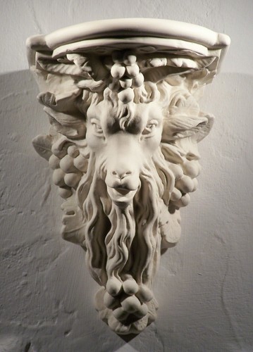 Console murale belier bacchus - murale,