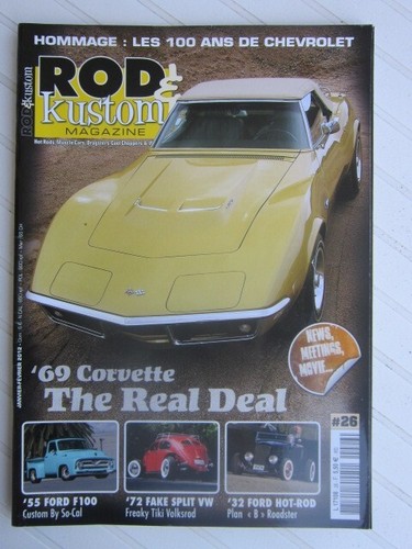 Rod kustom 26 corvette - &,