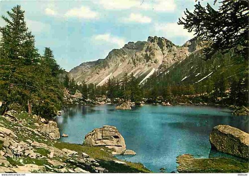 Carte postale alpes - carte,