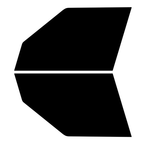Kit film solaire vitres avant - film,