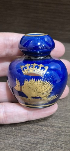 Petit vase bleu tour - petit, de