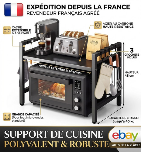 étagère micro ondes - Étagère, micro-ondes