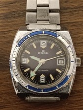 Montre edox automatic vintage