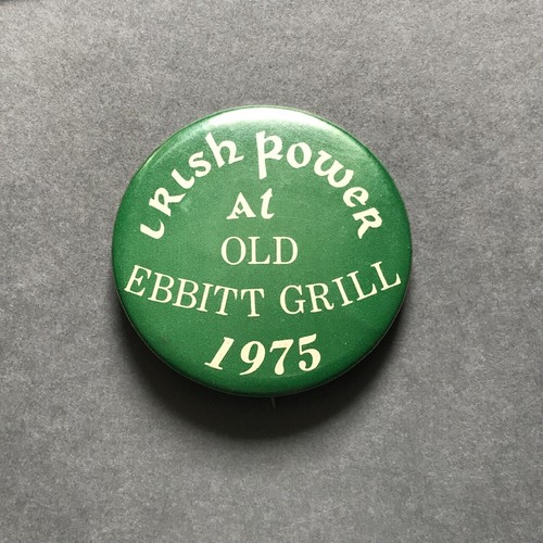 Vintage pinback button - pinback,