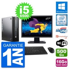 PC HP Z240 SFF Ecran 27" Intel