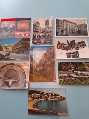 Lot cartes postales - 9,