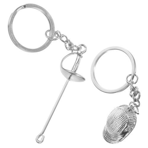 Pcs porte cles escrime clé - 2,