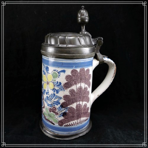 Chope faience bayreuth 18ème - bayreuth,
